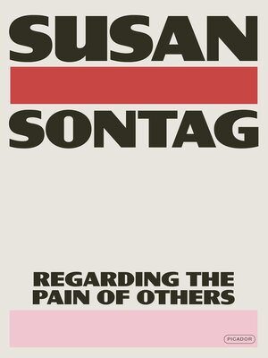 cover image of Regarding the Pain of Others